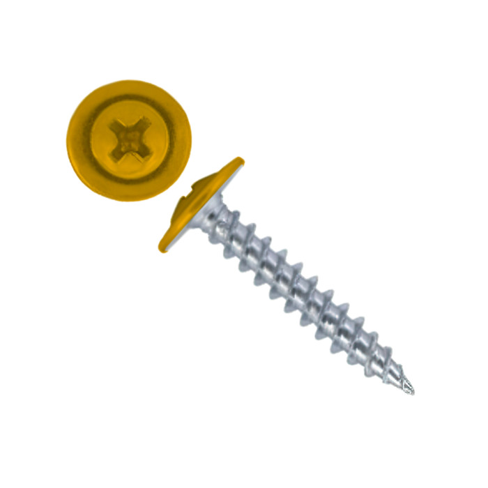 Саморез ПШ 4,2х32 (500шт) шлиц PH2 RAL 1021