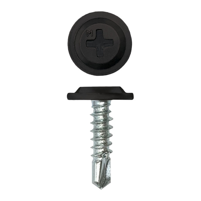 Саморез ПШС Daxmer Pro 4,2х16 (1000 шт) шлиц PH2 RAL 8019